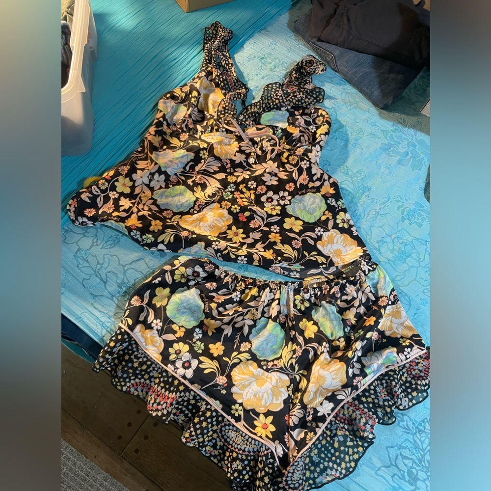 Victoria's Secret satin pj set